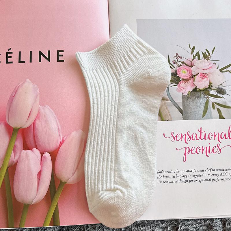 Мужские летние однотонные носки из хлопка с коротким паголенком, не скатывающиеся 1 pair белый
Мужские летние однотонные носки из хлопка с коротким паголенком, не скатывающиеся 1 pair белый