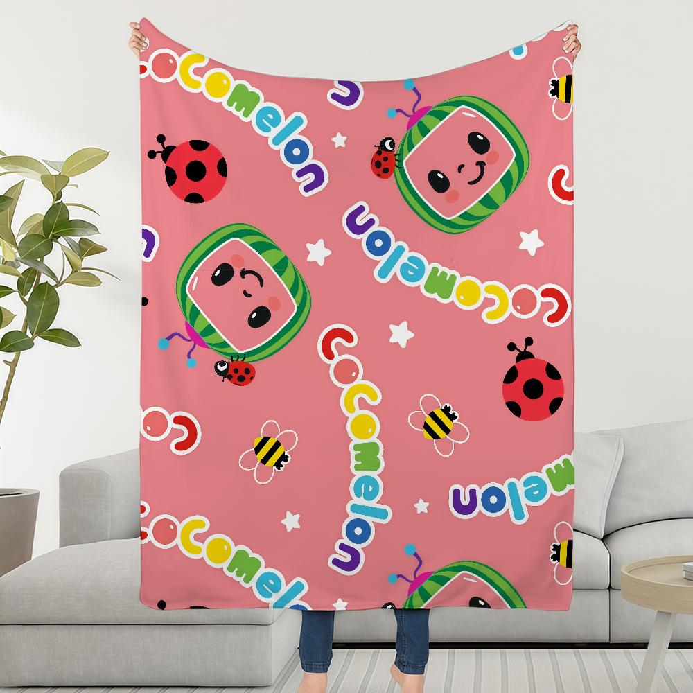 C-CoCo-melonS-ES Blanket Baby Throw Super Cosy Plush Living Room Sofa Couch Cartoon Childish Birthday Gifts 75x90cm
C-CoCo-melonS-ES Blanket Baby Throw Super Cosy Plush Living Room Sofa Couch Cartoon Childish Birthday Gifts 75x90cm