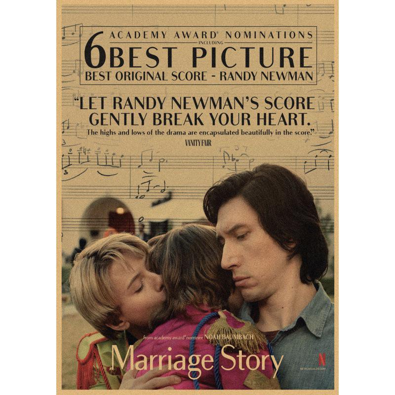 Scarlett Johansson Marriage Story Retro Kraft Paper Wall Poster Yellow Kraft Paper (No Glue) 30X42 cm
Scarlett Johansson Marriage Story Retro Kraft Paper Wall Poster Yellow Kraft Paper (No Glue) 30X42 cm