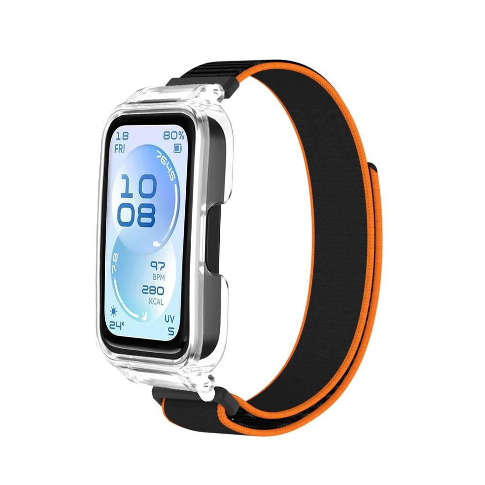 Nylon Band + PC Protective Case For Huawei Band 11 Breathable Soft Wristband Shockproof Full Protection Cover Set huawei band 11 чорний/помаранчевий
Nylon Band + PC Protective Case For Huawei Band 11 Breathable Soft Wristband Shockproof Full Protection Cover Set huawei band 11 чорний/помаранчевий