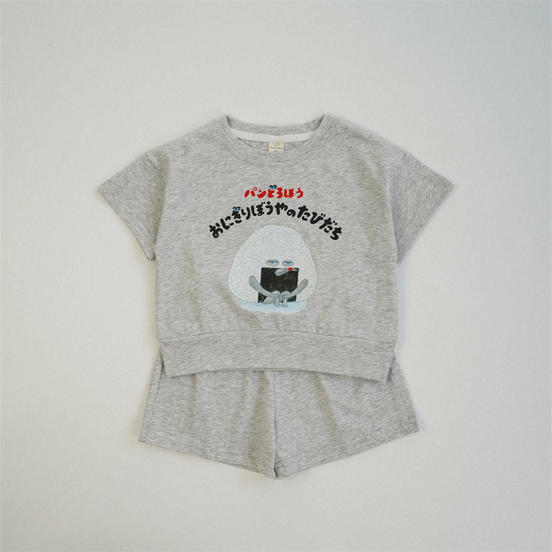 25-Piece Pure Cotton Unisex Baby Casual Set - Summer Japanese Cartoon Bread Thief Design 120 cm сірий колір
25-Piece Pure Cotton Unisex Baby Casual Set - Summer Japanese Cartoon Bread Thief Design 120 cm сірий колір