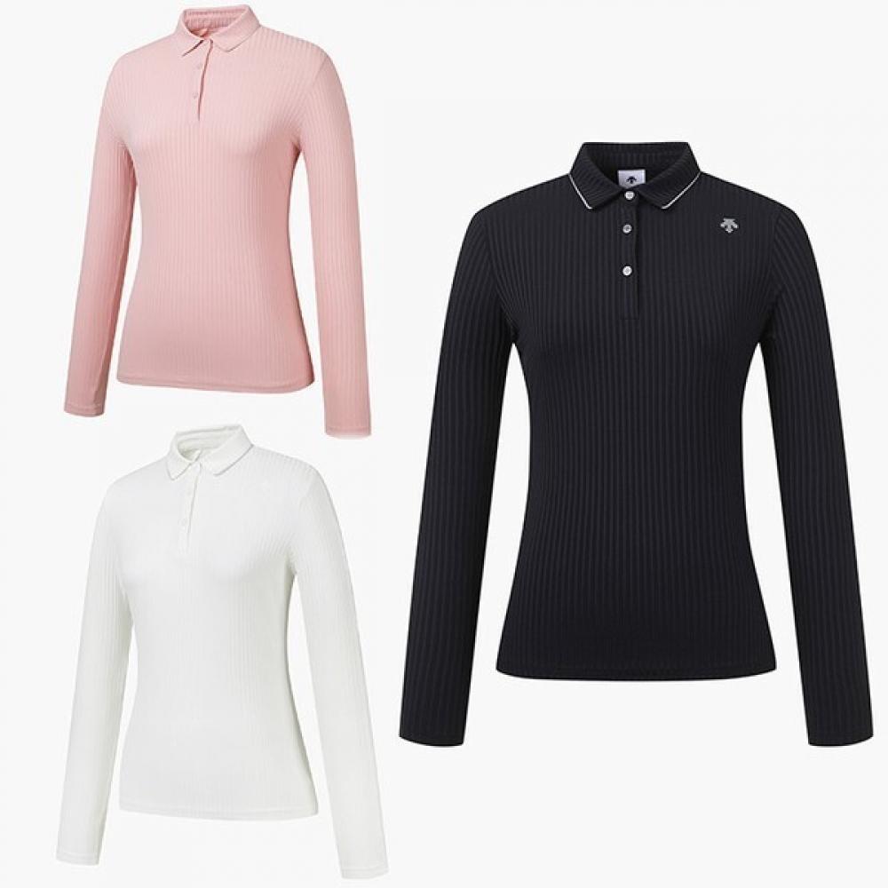 DeScenT Golf DeScenT Golf Half Club DeScenT Golf Women S Cool Ribbed Polo Long Sleeve T ShirT dp12wfTl3 BLK/80
DeScenT Golf DeScenT Golf Half Club DeScenT Golf Women S Cool Ribbed Polo Long Sleeve T ShirT dp12wfTl3 BLK/80