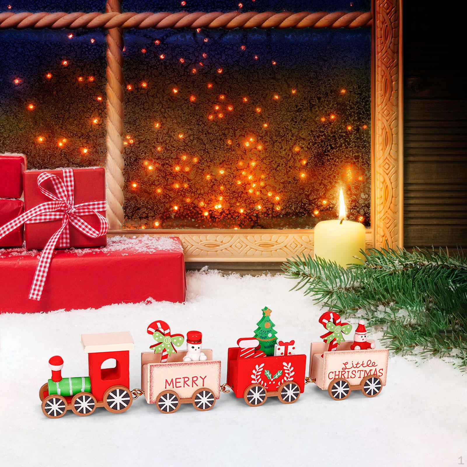 Christmas Wooden Train Ornament Desktop Decoration Table Top Adornment Decorative Mini Painted Gift червоний
Christmas Wooden Train Ornament Desktop Decoration Table Top Adornment Decorative Mini Painted Gift червоний