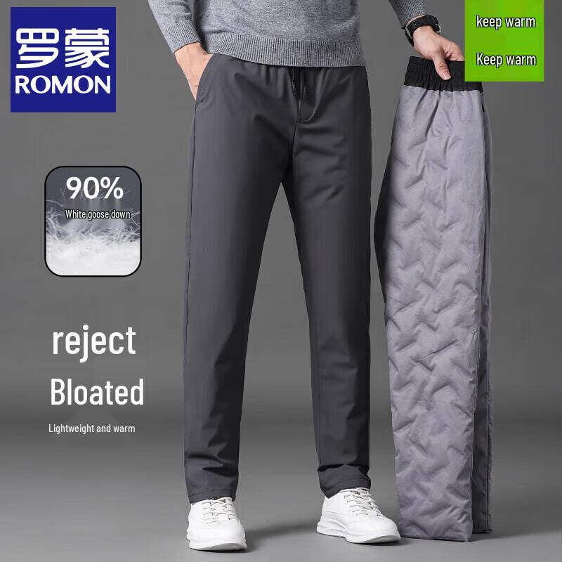 Luomeng Men s Goose Down Winter Straight-Leg Warm Pants 2XL
Luomeng Men s Goose Down Winter Straight-Leg Warm Pants 2XL