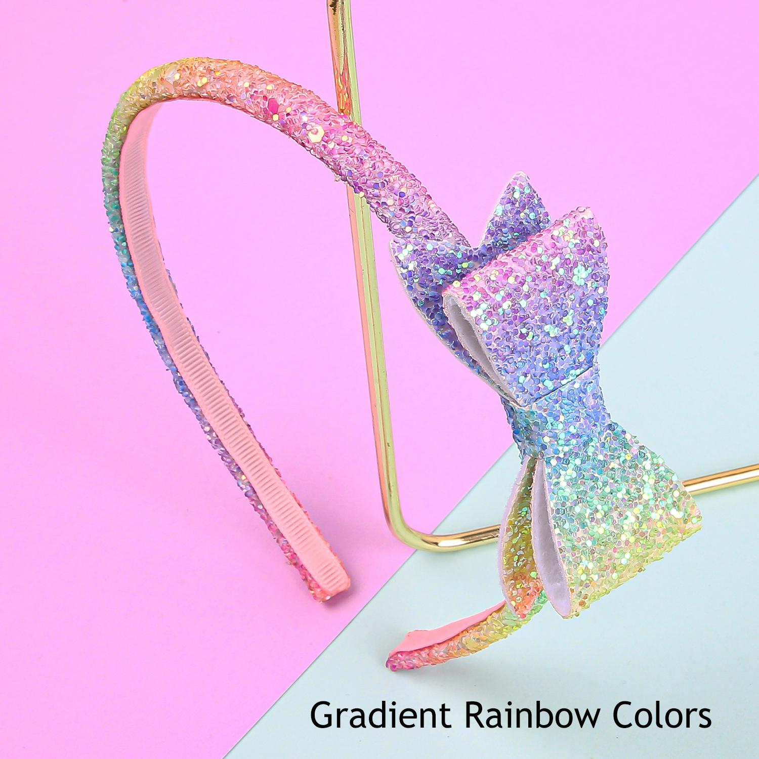 1 шт. Радужные банты для волос Повязки на голову для девочек Блестящие банты Повязка на голову Резинки для волос Детские Детские Праздничные Аксессуары для волос
1 шт. Радужные банты для волос Повязки на голову для девочек Блестящие банты Повязка на голову Резинки для волос Детские Детские Праздничные Аксессуары для волос