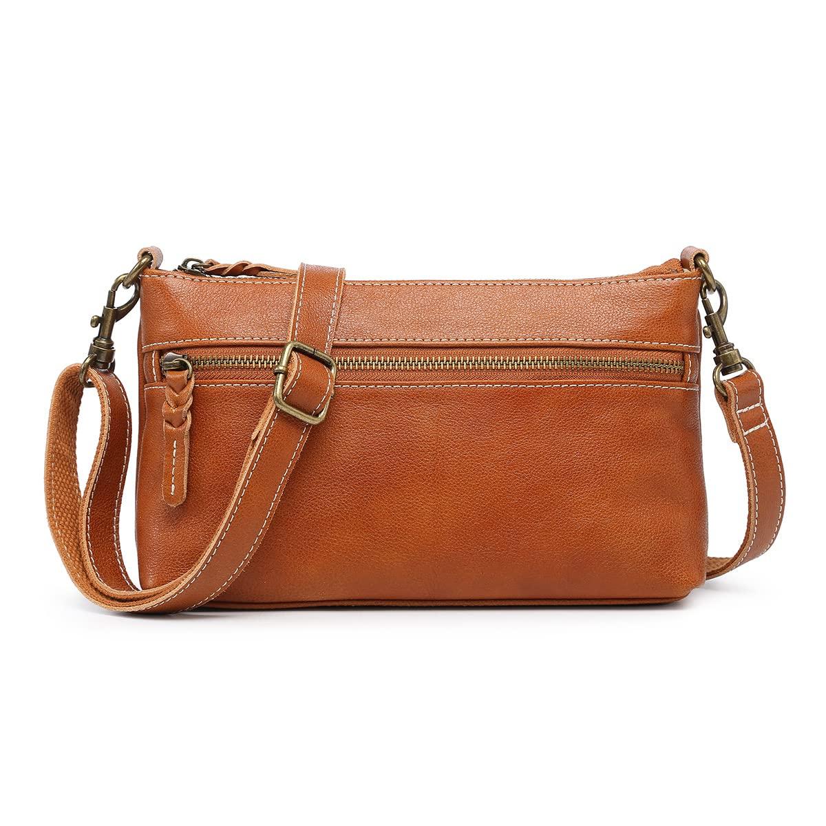AKIYAMA Women s Handmade Genuine Leather Shoulder Bag, Crossbody Bag, Cute, Lightweight, Small, Stylish Pochette, SpringSummer (Dark Camel), W25 x
AKIYAMA Women s Handmade Genuine Leather Shoulder Bag, Crossbody Bag, Cute, Lightweight, Small, Stylish Pochette, SpringSummer (Dark Camel), W25 x