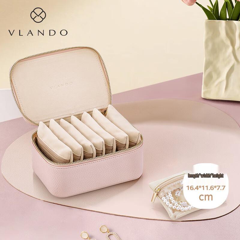 VLANDO Portable Travel Jewelry Organizer Pouch
VLANDO Portable Travel Jewelry Organizer Pouch