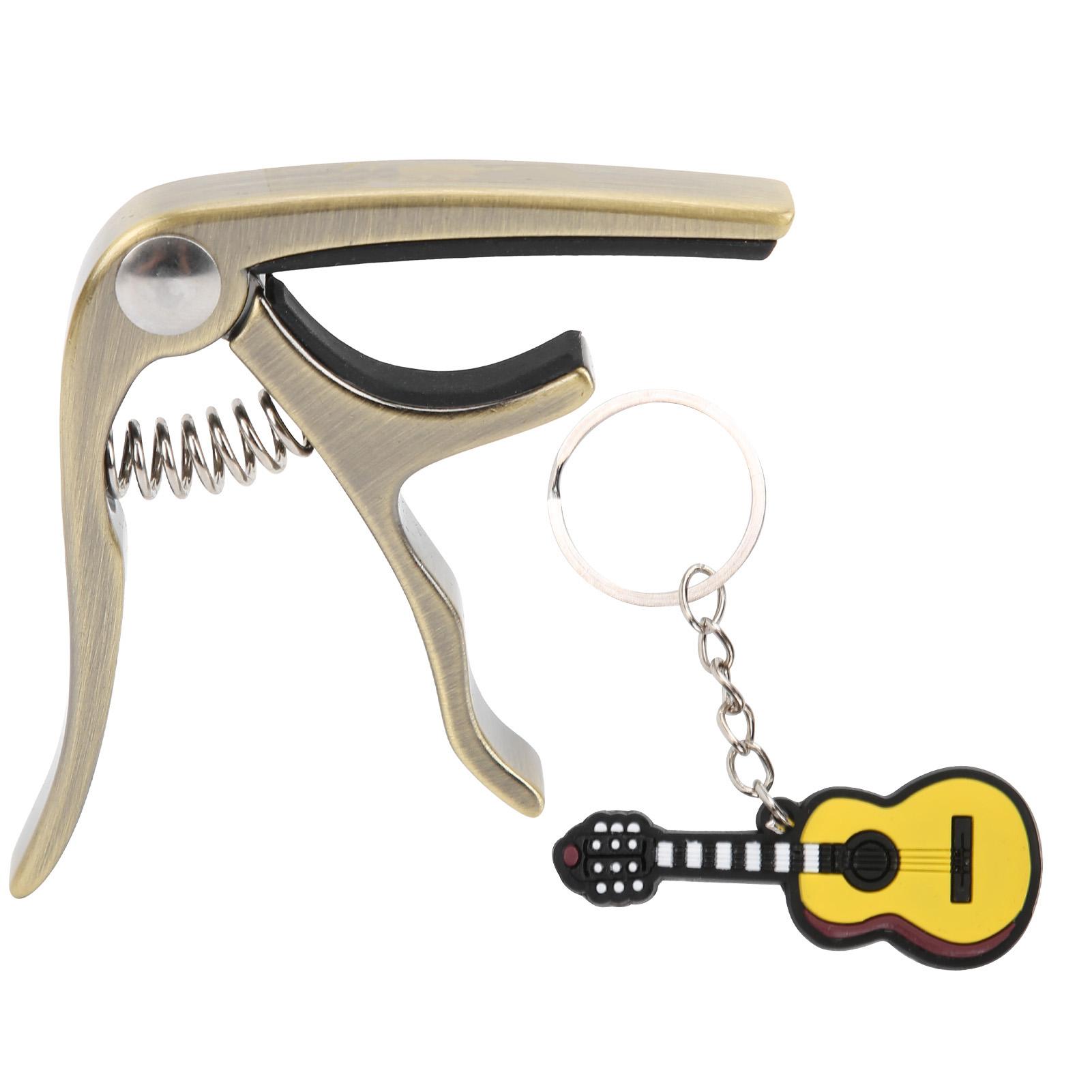 CP08 Zinc Alloy and Silicone Lightweight Guitar Ukulele Capo Musical Instrument золотий
CP08 Zinc Alloy and Silicone Lightweight Guitar Ukulele Capo Musical Instrument золотий