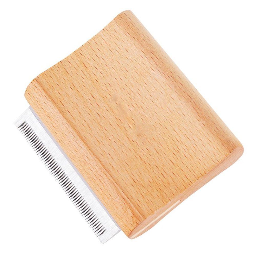 Professional Wood Groom Brush Ergonomic Design Dog Comb Pet Tool Pet hair Removal Comb Pet 7.5cm
Professional Wood Groom Brush Ergonomic Design Dog Comb Pet Tool Pet hair Removal Comb Pet 7.5cm