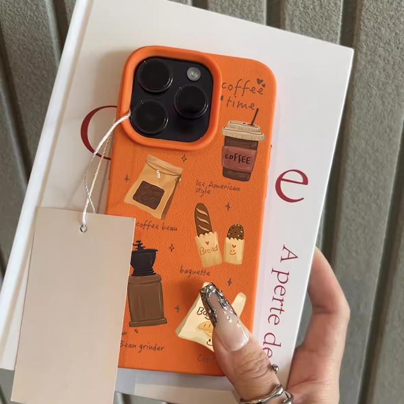 Warm Coffee Time Pattern Lychee Texture Phone Case For iPhone 17 16 15 14 13 12 11 Pro Max 17 Air 15 Plus X XS XR Soft Cover iPhone XR
Warm Coffee Time Pattern Lychee Texture Phone Case For iPhone 17 16 15 14 13 12 11 Pro Max 17 Air 15 Plus X XS XR Soft Cover iPhone XR