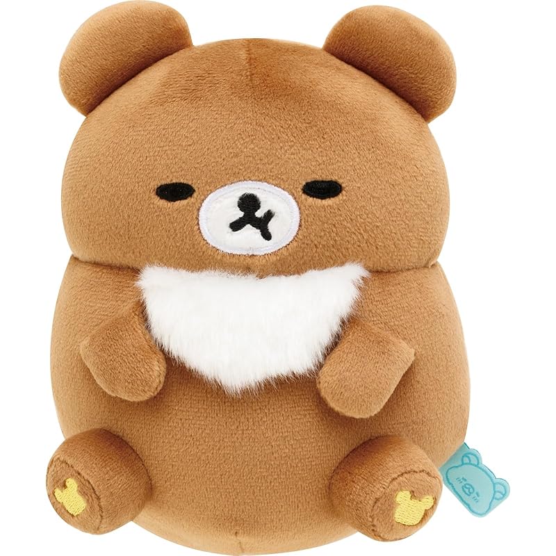 San-X rilakkuma Let s all have a good time together Manpuku Coro Coro Plush Toy Chirokoguma MO66001 Size: H16 x W12 x D10cm
San-X rilakkuma Let s all have a good time together Manpuku Coro Coro Plush Toy Chirokoguma MO66001 Size: H16 x W12 x D10cm