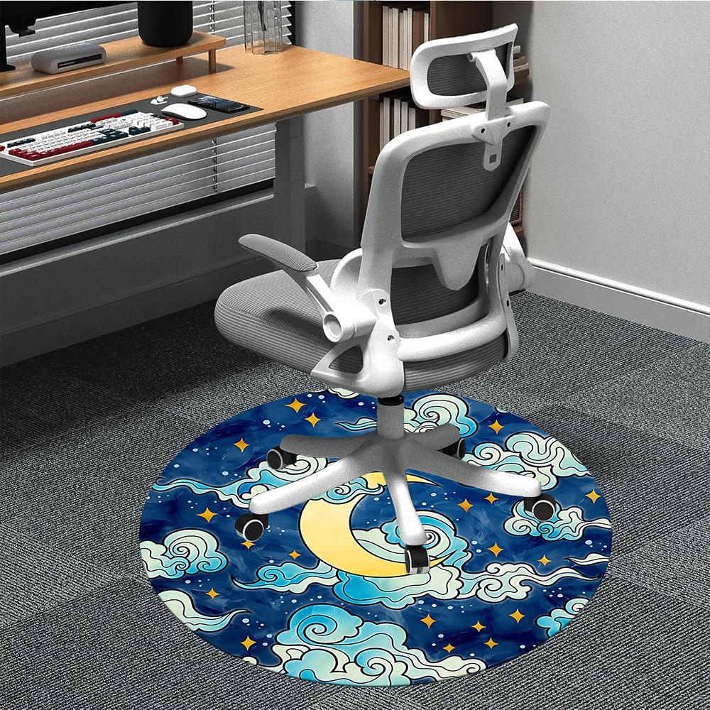 1pc Crescent Moon Night Sky Chair Carpet for Office, Non-slip, Soft and Durable Rug, Perfect for Office, Living Room yy251103182 80cm by 80cm
1pc Crescent Moon Night Sky Chair Carpet for Office, Non-slip, Soft and Durable Rug, Perfect for Office, Living Room yy251103182 80cm by 80cm