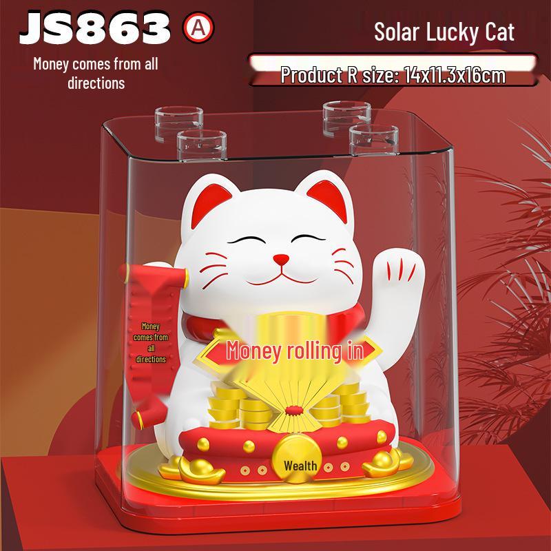 Lucky Cat Waving Hand Ornament - Large 6 Size for Shop Counter, Home Decor, or Opening Gift.
Lucky Cat Waving Hand Ornament - Large 6 Size for Shop Counter, Home Decor, or Opening Gift.