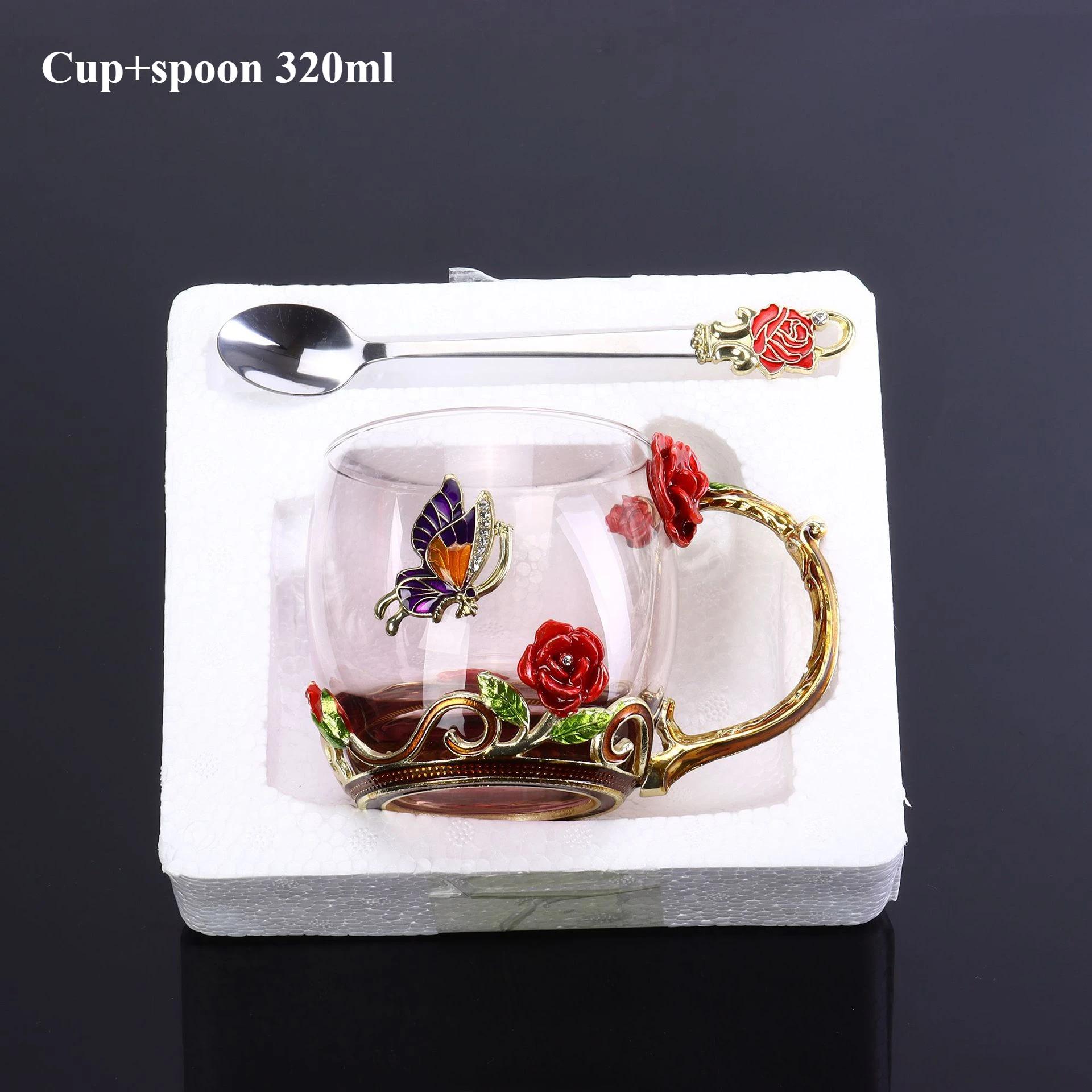 Handmade Enamel Tea Cup Crystal Cup Milk Lemon Flower Tea Cup High-end Wine Cup Set Gift Cup 301-400ml
Handmade Enamel Tea Cup Crystal Cup Milk Lemon Flower Tea Cup High-end Wine Cup Set Gift Cup 301-400ml