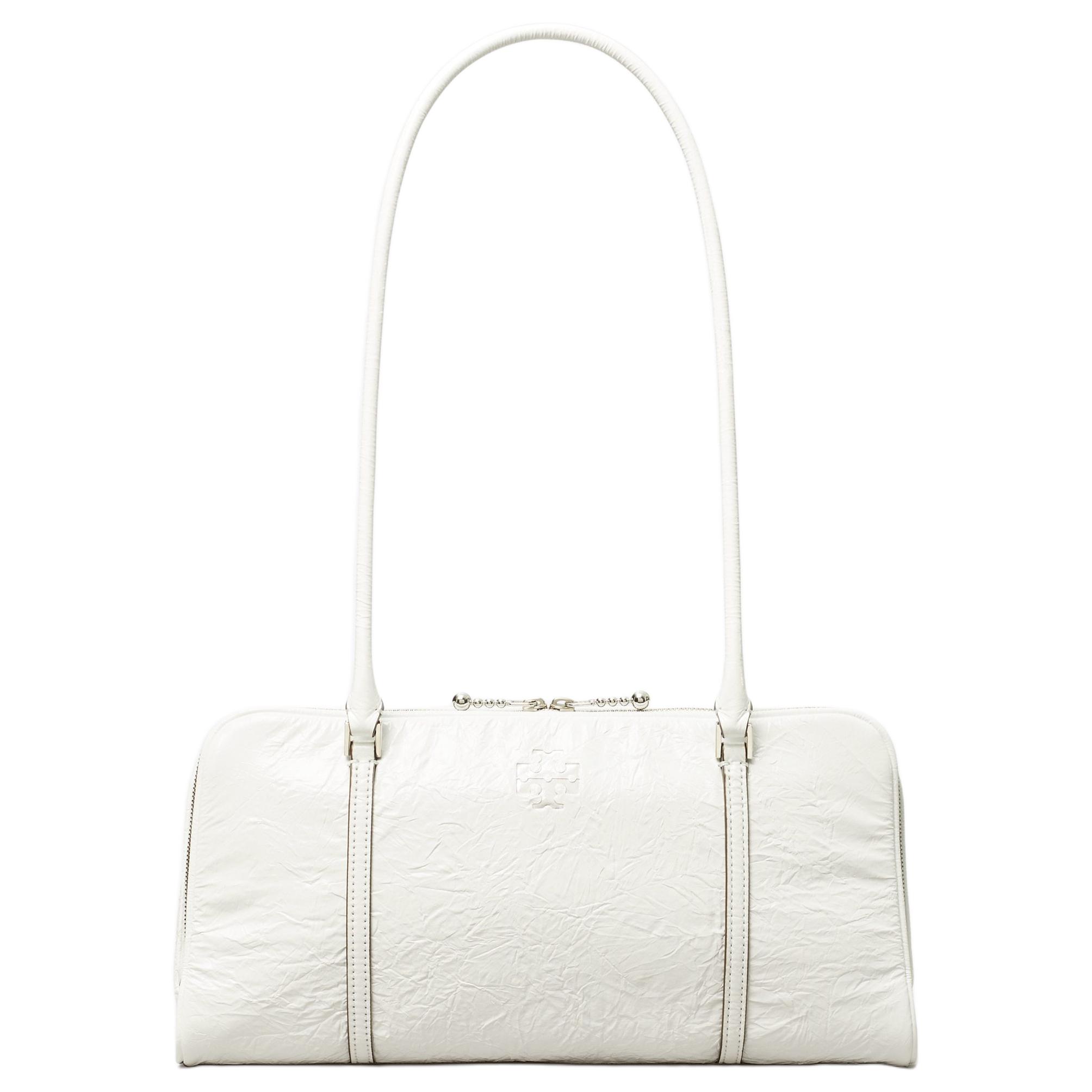 Tory Burch Marshmallow Embossed Metallic Double T Ruched Leather Tote Shoulder Bag Small Women bags White 163622-100 Basic Set (Bag+Dust Bag)
Tory Burch Marshmallow Embossed Metallic Double T Ruched Leather Tote Shoulder Bag Small Women bags White 163622-100 Basic Set (Bag+Dust Bag)