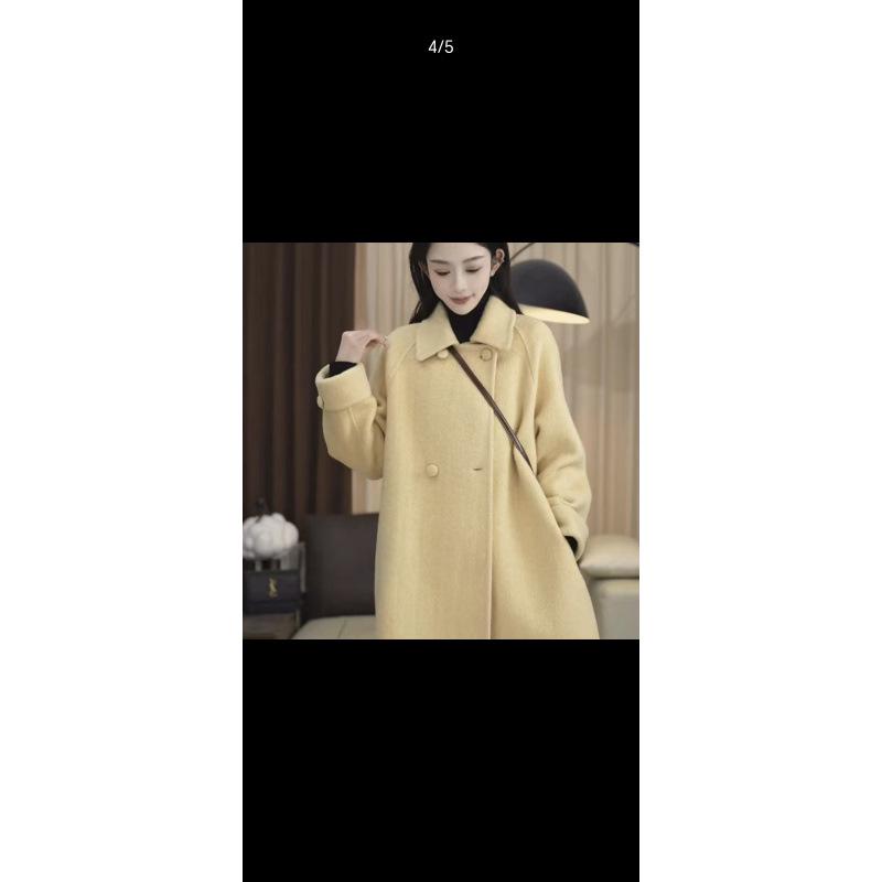 2026 Korean Style Slimming Mid-Length Grey Woolen Coat for Petite Women - Loose Fit, Autumn/Winter Outerwear. XXL жовтий
2026 Korean Style Slimming Mid-Length Grey Woolen Coat for Petite Women - Loose Fit, Autumn/Winter Outerwear. XXL жовтий