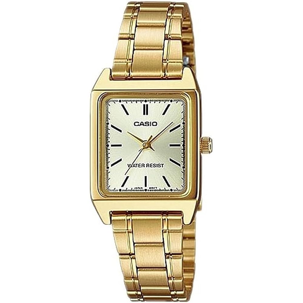 Casio Standard Analogue Ladies Watch LTP-V007G-9E Gold Tone Stainless Steel 30m Water Resistant
Casio Standard Analogue Ladies Watch LTP-V007G-9E Gold Tone Stainless Steel 30m Water Resistant