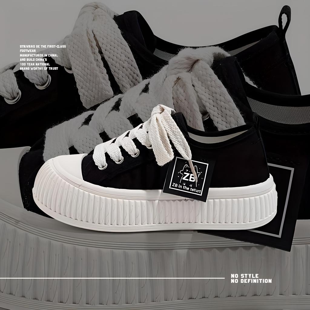 Жіночі однотонні кросівки, повсякденне взуття на шнурівці для активного відпочинку, зручне низьке парусинове взуття 39 чорний
Жіночі однотонні кросівки, повсякденне взуття на шнурівці для активного відпочинку, зручне низьке парусинове взуття 39 чорний