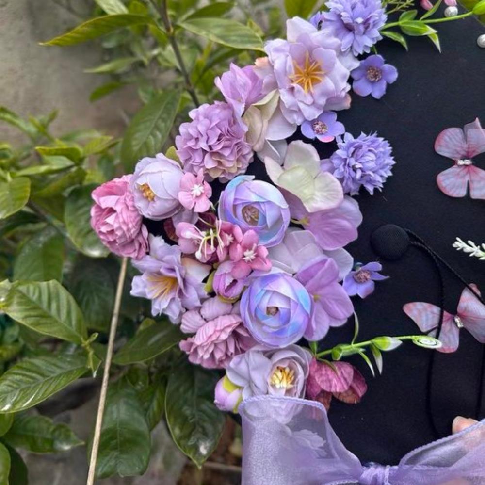 Bachelor DIY Flowers Graduation Cap Doctor Trencher Cap Material Package College зелений
Bachelor DIY Flowers Graduation Cap Doctor Trencher Cap Material Package College зелений