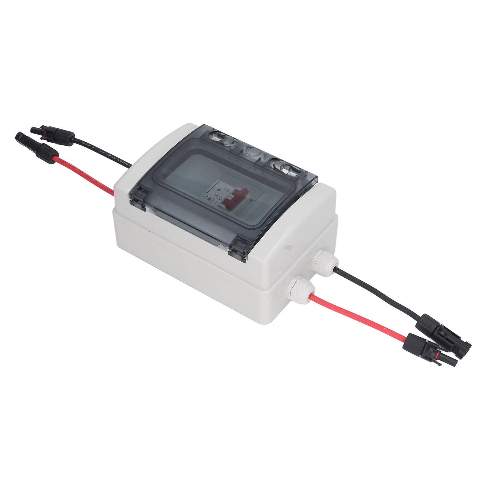 DC Circuit Breaker Overload Protection PV Solar Disconnect Switch with IP65 Waterproof Box 500V 16A
DC Circuit Breaker Overload Protection PV Solar Disconnect Switch with IP65 Waterproof Box 500V 16A