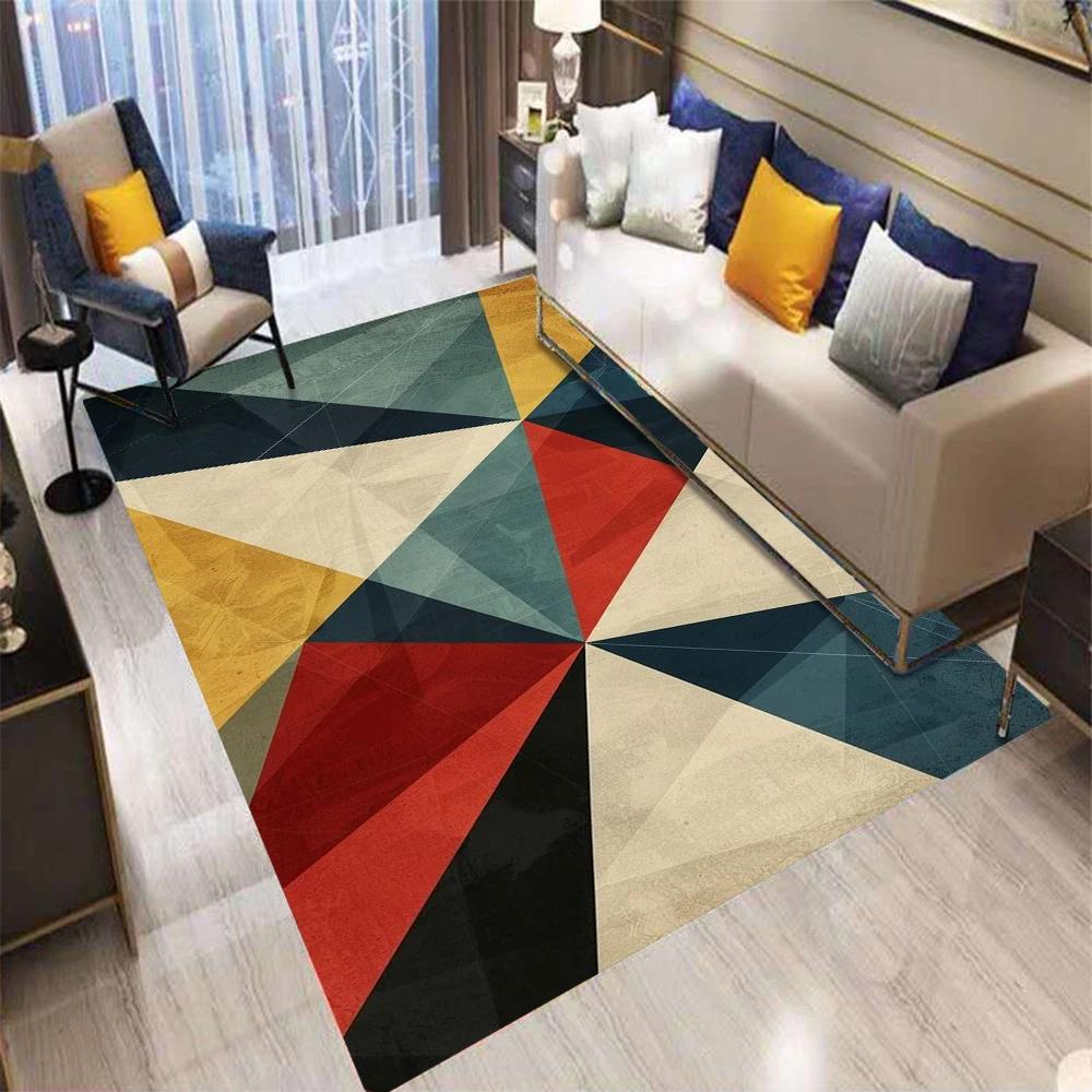 Modern Geometric Triangle Area Mat Washable Non Slip for Living Room Bedroom Kitchen Indoor Carpet Coffee Machine Mat 60*90cm
Modern Geometric Triangle Area Mat Washable Non Slip for Living Room Bedroom Kitchen Indoor Carpet Coffee Machine Mat 60*90cm