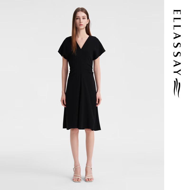 ELLASSAY Summer Hepburn Style Waist-Cinching Little Black Dress S
ELLASSAY Summer Hepburn Style Waist-Cinching Little Black Dress S