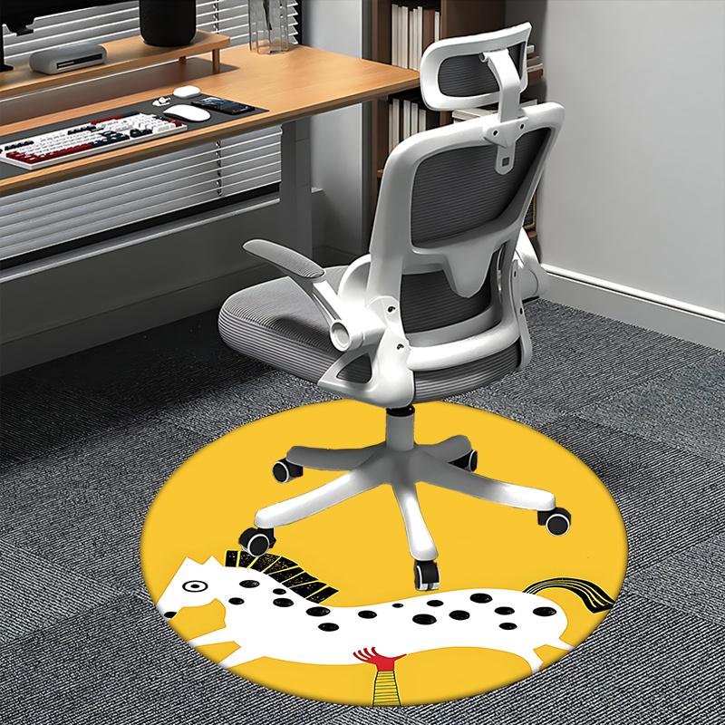 Creative Horse Design Chair Mat Round Carpet for Home Decor, Office Use, Living Room, Bedroom, Gift Idea0275b 80cm by 80cm
Creative Horse Design Chair Mat Round Carpet for Home Decor, Office Use, Living Room, Bedroom, Gift Idea0275b 80cm by 80cm