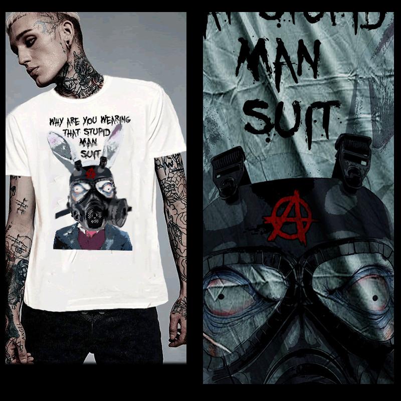 Occult T-Shirt Anarchy evil Demon bunny stupid man suit gas mask Halloween tee M
Occult T-Shirt Anarchy evil Demon bunny stupid man suit gas mask Halloween tee M