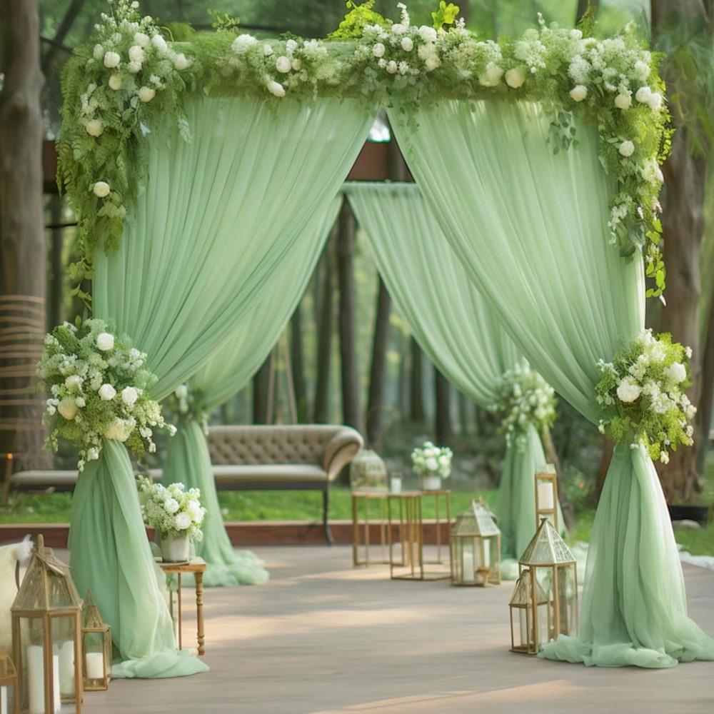 Chiffon Backdrop Curtain Wrinkle-Free Photography Backgrounds Wedding Party Decor коричневий
Chiffon Backdrop Curtain Wrinkle-Free Photography Backgrounds Wedding Party Decor коричневий