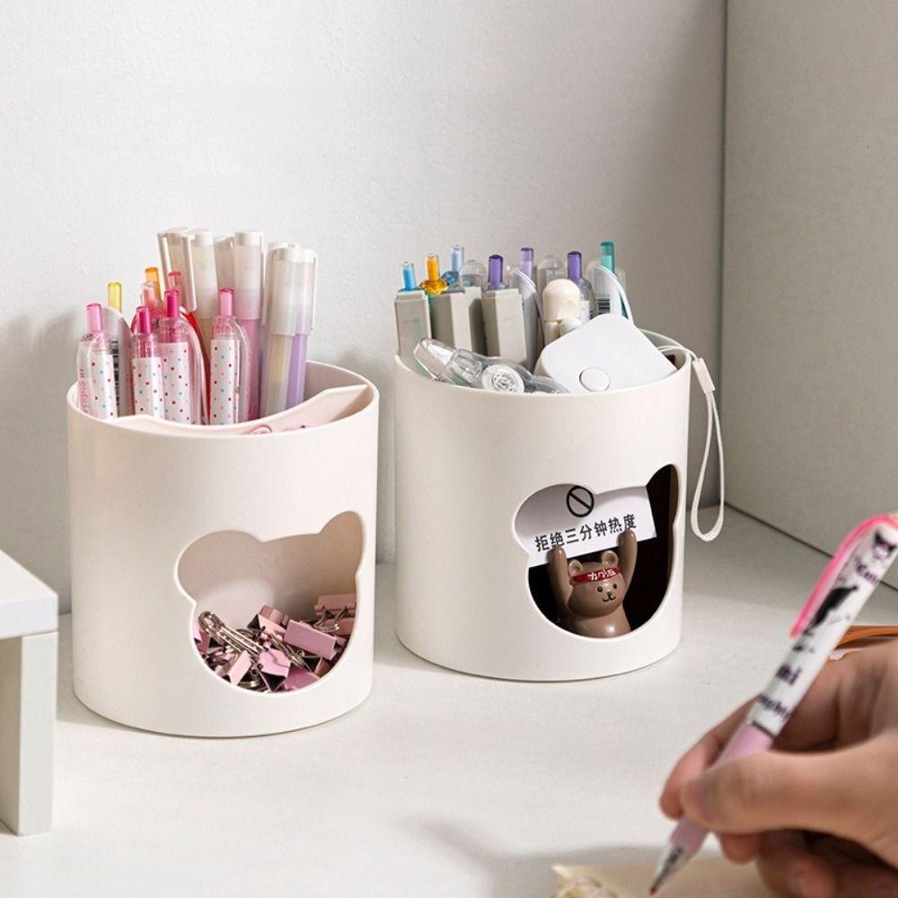 Cute Desk Pen Holder Multifunctional Desktop Storage Organizer Plastic Pencil Cup Pot Home Style 4
Cute Desk Pen Holder Multifunctional Desktop Storage Organizer Plastic Pencil Cup Pot Home Style 4