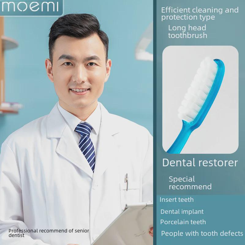 Korean Wangda Wangen Soft Bristle Large Head Hair Toothbrush for Home & Travel with Individual Packaging
Korean Wangda Wangen Soft Bristle Large Head Hair Toothbrush for Home & Travel with Individual Packaging