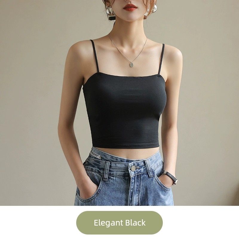 Beauty Back Inner Wear Outer Wear Bra Integrated Small White Tank Top
Beauty Back Inner Wear Outer Wear Bra Integrated Small White Tank Top