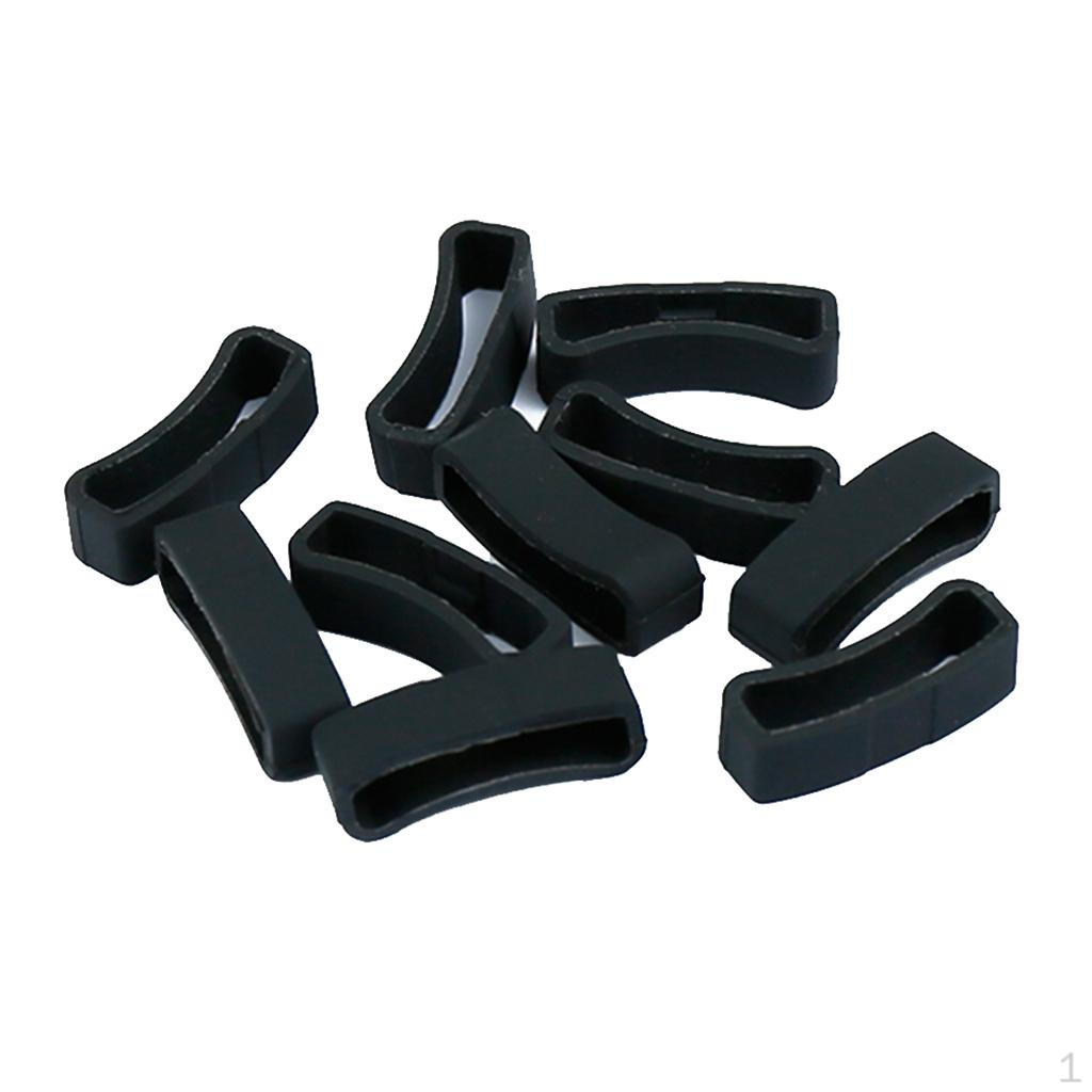 Silicone Watch Band Fastener Kit - 10 Pieces Black 3
Silicone Watch Band Fastener Kit - 10 Pieces Black 3