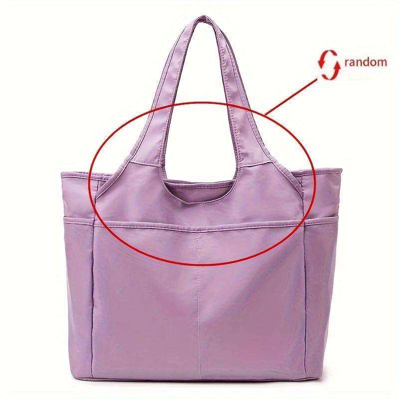 Chic Oxford Fabric Tote Bag for Women - Spacious & Stylish with Multiple Pockets, Perfect for Travel & Everyday Use
Chic Oxford Fabric Tote Bag for Women - Spacious & Stylish with Multiple Pockets, Perfect for Travel & Everyday Use