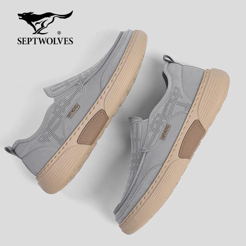 Septwolves Men s Breathable Canvas Slip-On Shoes 43
Septwolves Men s Breathable Canvas Slip-On Shoes 43