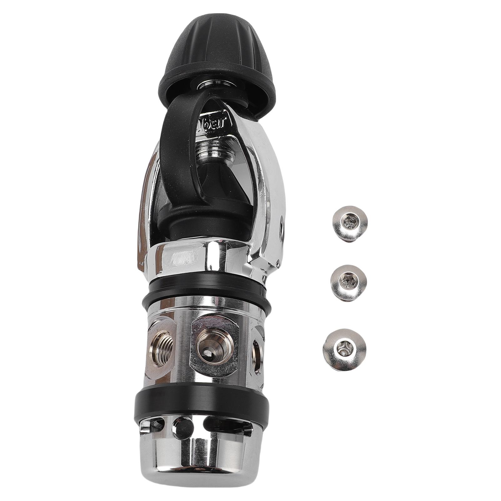 First Stage Scuba Dive Regulator Chrome Plated Brass 5 Ports 1st Stage Underwater Diving Regulator
First Stage Scuba Dive Regulator Chrome Plated Brass 5 Ports 1st Stage Underwater Diving Regulator