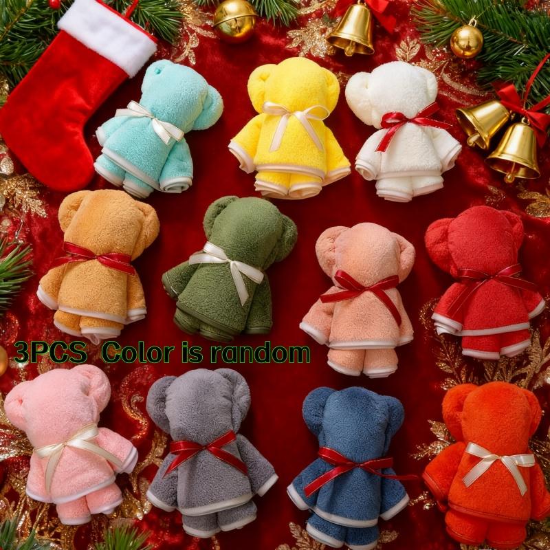 3 шт. Полотенца для лица с мордочкой медведя, Случайные цвета, Коралловые флисовые полотенца с медведем, Полотенца для лица, Набор в подарочной коробке, Стильный полотенце-медведь, Свадьба, День рождения, Ответный подарок
3 шт. Полотенца для лица с мордочкой медведя, Случайные цвета, Коралловые флисовые полотенца с медведем, Полотенца для лица, Набор в подарочной коробке, Стильный полотенце-медведь, Свадьба, День рождения, Ответный подарок