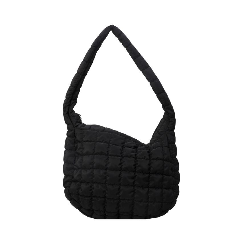 Women s Large Capacity Pleated Cloud Shoulder and Crossbody Tote Bag - Fashionable Double-Sided Expandable Design with Down Cotton.
Women s Large Capacity Pleated Cloud Shoulder and Crossbody Tote Bag - Fashionable Double-Sided Expandable Design with Down Cotton.