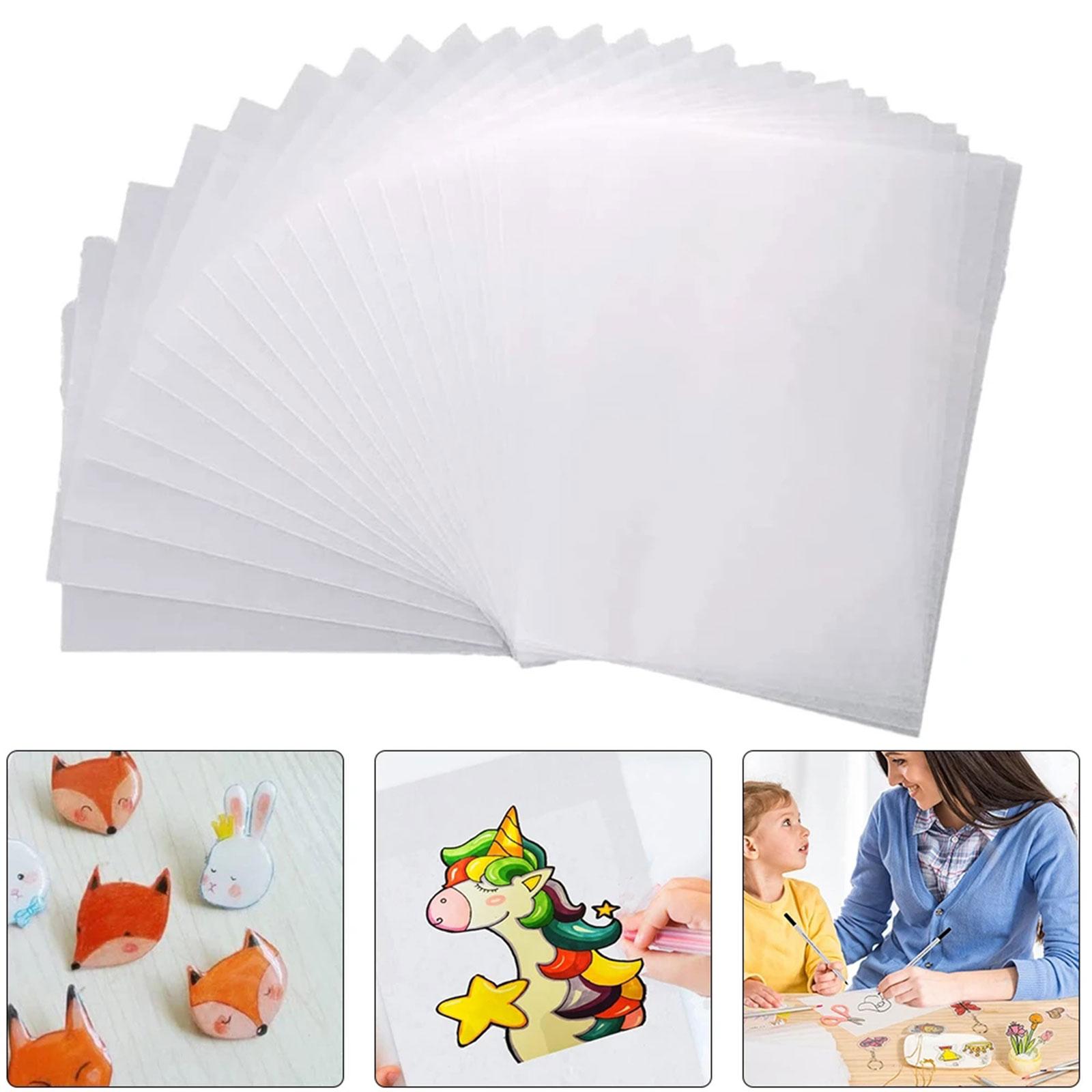 Heat Shrink Sheets DIY Crafts Film Sheets Heat Shrink Printable Creative Handmade Heat Shrink Papers for Keychain Jewelry Making
Heat Shrink Sheets DIY Crafts Film Sheets Heat Shrink Printable Creative Handmade Heat Shrink Papers for Keychain Jewelry Making