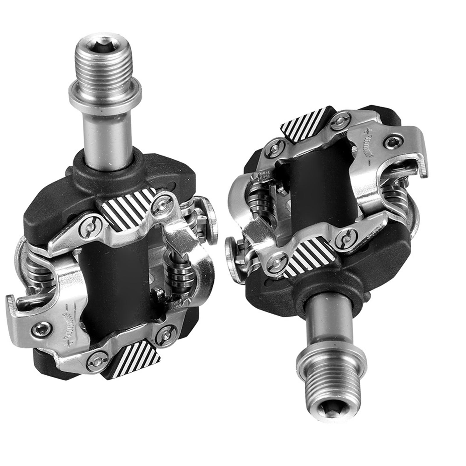 Педали для горного велосипеда с герметичными подшипниками, контактные педали, легкие педали SPD с двойной платформой, 9/16 дюйма для горного велосипеда
Педали для горного велосипеда с герметичными подшипниками, контактные педали, легкие педали SPD с двойной платформой, 9/16 дюйма для горного велосипеда