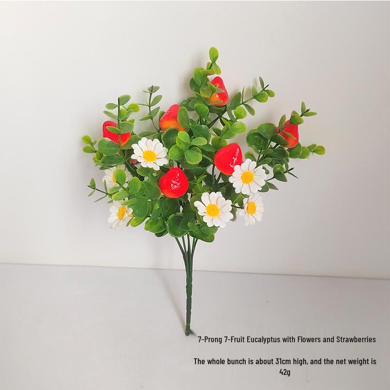 Realistic Fruit & Vegetable Bouquet: Pomegranate, Orange, Watermelon, Lemon, Holly, Cherry, Strawberry
Realistic Fruit & Vegetable Bouquet: Pomegranate, Orange, Watermelon, Lemon, Holly, Cherry, Strawberry