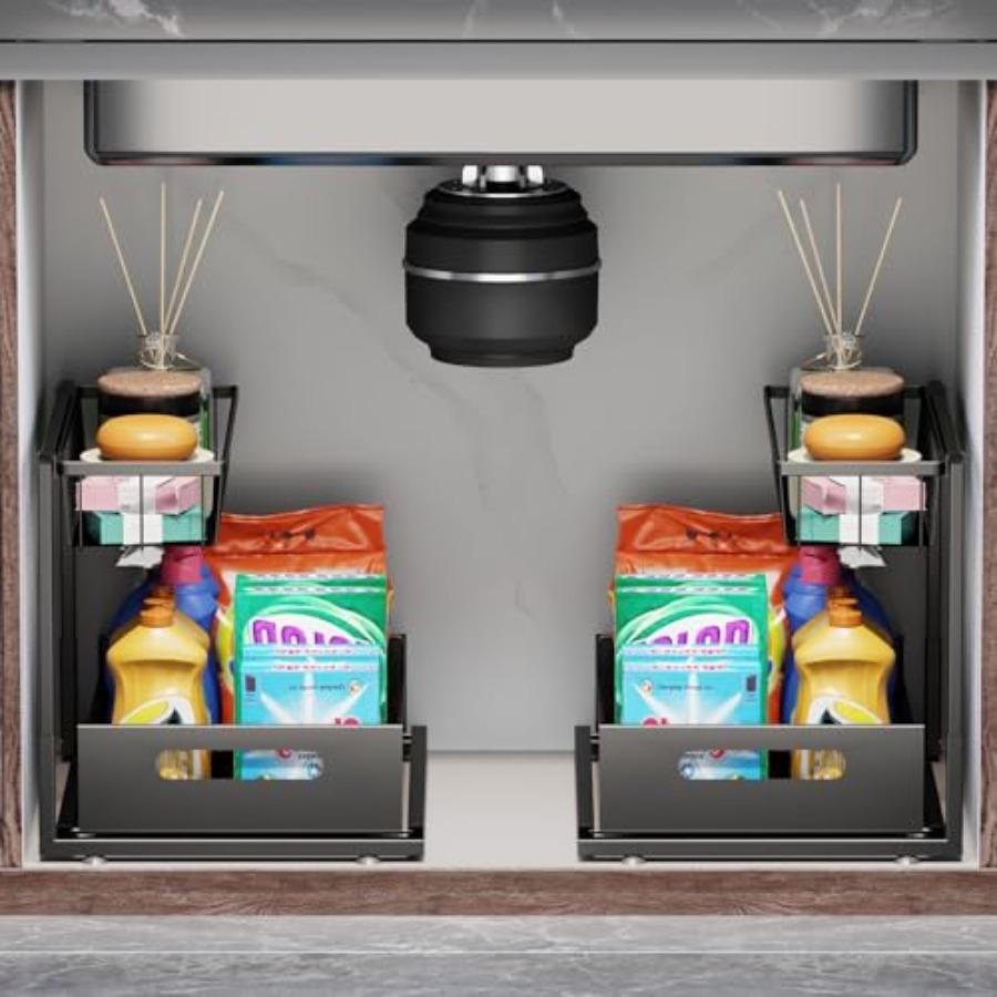 Under Sink Organizers and Storage 2 Tier Slide Out Kitchen Cabinet Organizer Sturdy Metal Bathroom Storage Black 2 Pack United States
Under Sink Organizers and Storage 2 Tier Slide Out Kitchen Cabinet Organizer Sturdy Metal Bathroom Storage Black 2 Pack United States