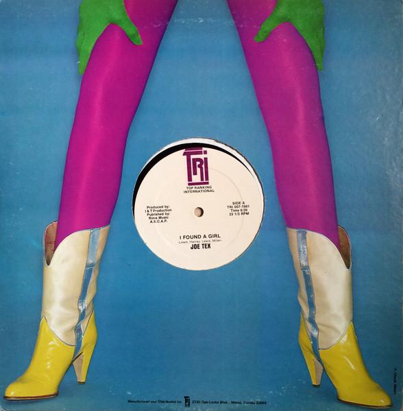 12inch Record JOE TEX / FATMAN RIDDIM SECTION - I Found A Girl / Cinderella Symphon TRI0071981 Top Ranking Int 1981 US Reggae, Ska & Dub Used
12inch Record JOE TEX / FATMAN RIDDIM SECTION - I Found A Girl / Cinderella Symphon TRI0071981 Top Ranking Int 1981 US Reggae, Ska & Dub Used