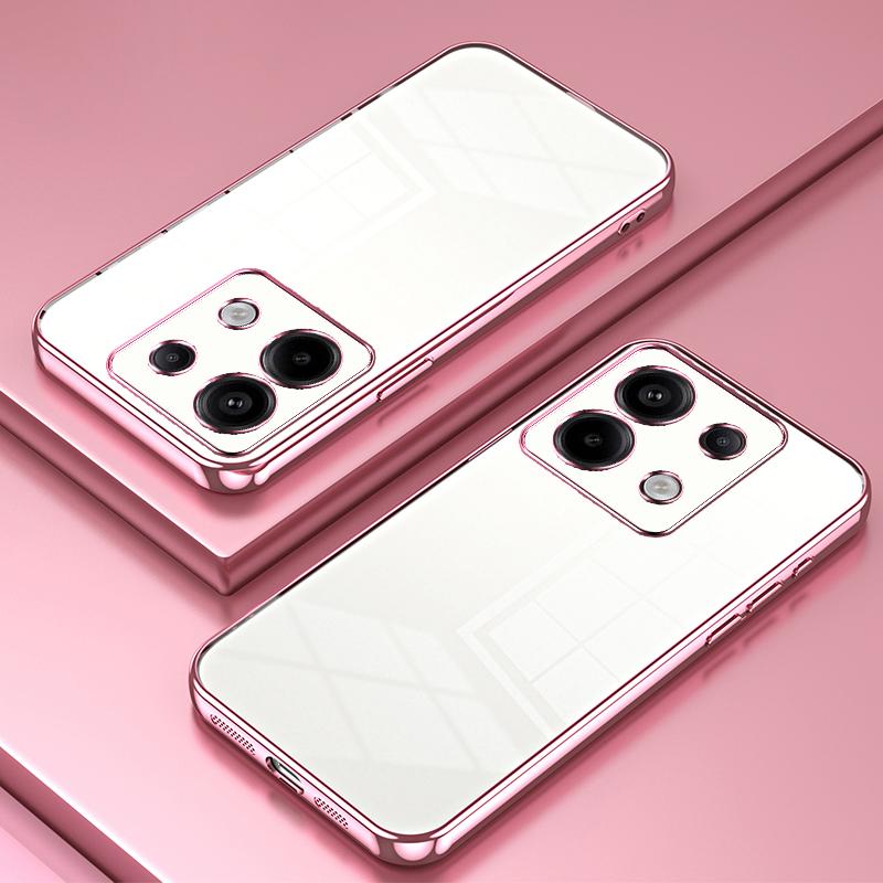 For Xiaomi Redmi Note 13 Pro 5G/Poco X6 5G Case Scratch-resistant TPU Electroplated Precise Lens Cutout Phone Shell Pink
For Xiaomi Redmi Note 13 Pro 5G/Poco X6 5G Case Scratch-resistant TPU Electroplated Precise Lens Cutout Phone Shell Pink