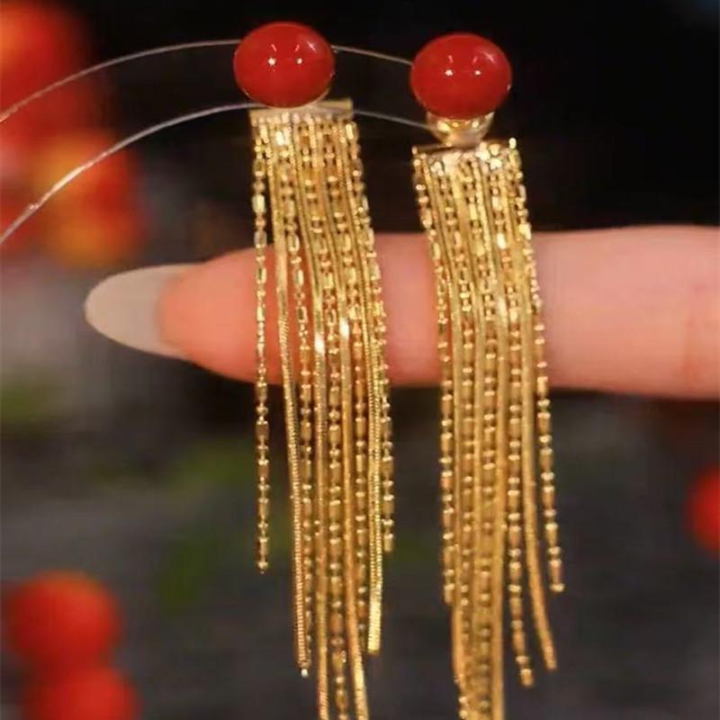 Tassel Earrings, Women s Long Style, Elegant Banquet Earrings, Fashionable and Versatile, High-end Earrings, New Popular Items
Tassel Earrings, Women s Long Style, Elegant Banquet Earrings, Fashionable and Versatile, High-end Earrings, New Popular Items