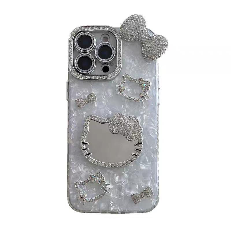 Applicable Apple 17Promax Bow Mirror Kt Cat Iphone16 Rhinestone Luxury 15Plus Creative All-Inclusive iPhone 11
Applicable Apple 17Promax Bow Mirror Kt Cat Iphone16 Rhinestone Luxury 15Plus Creative All-Inclusive iPhone 11