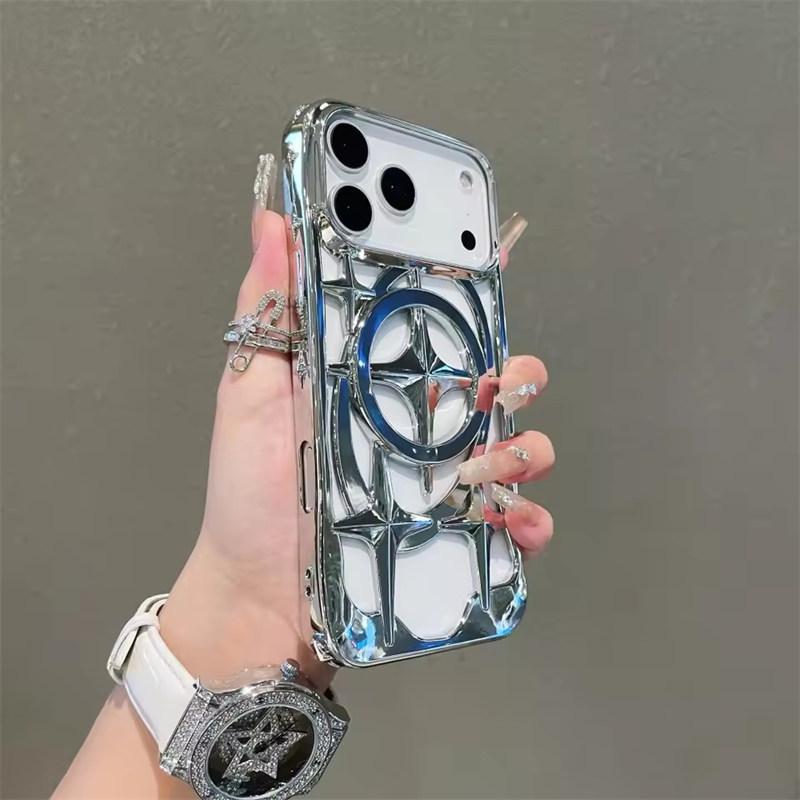 Luxury 3D Star Hollow Electroplating Case for iPhone 17 Air 16 15 14 13 12 Pro Max Plus Glossy Cooling Dissipate Heat Phone Capa iPhone 12 Pro Max срібний
Luxury 3D Star Hollow Electroplating Case for iPhone 17 Air 16 15 14 13 12 Pro Max Plus Glossy Cooling Dissipate Heat Phone Capa iPhone 12 Pro Max срібний