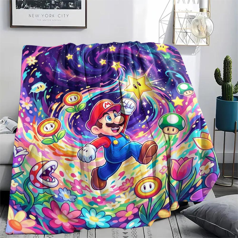 Super Mario Print Flannel Blanket, Ultra Soft High Quality All Seasons Warm Throw, Home Decor Cozy Blanket, Perfect Christmas Gift 80cm x 120cm
Super Mario Print Flannel Blanket, Ultra Soft High Quality All Seasons Warm Throw, Home Decor Cozy Blanket, Perfect Christmas Gift 80cm x 120cm