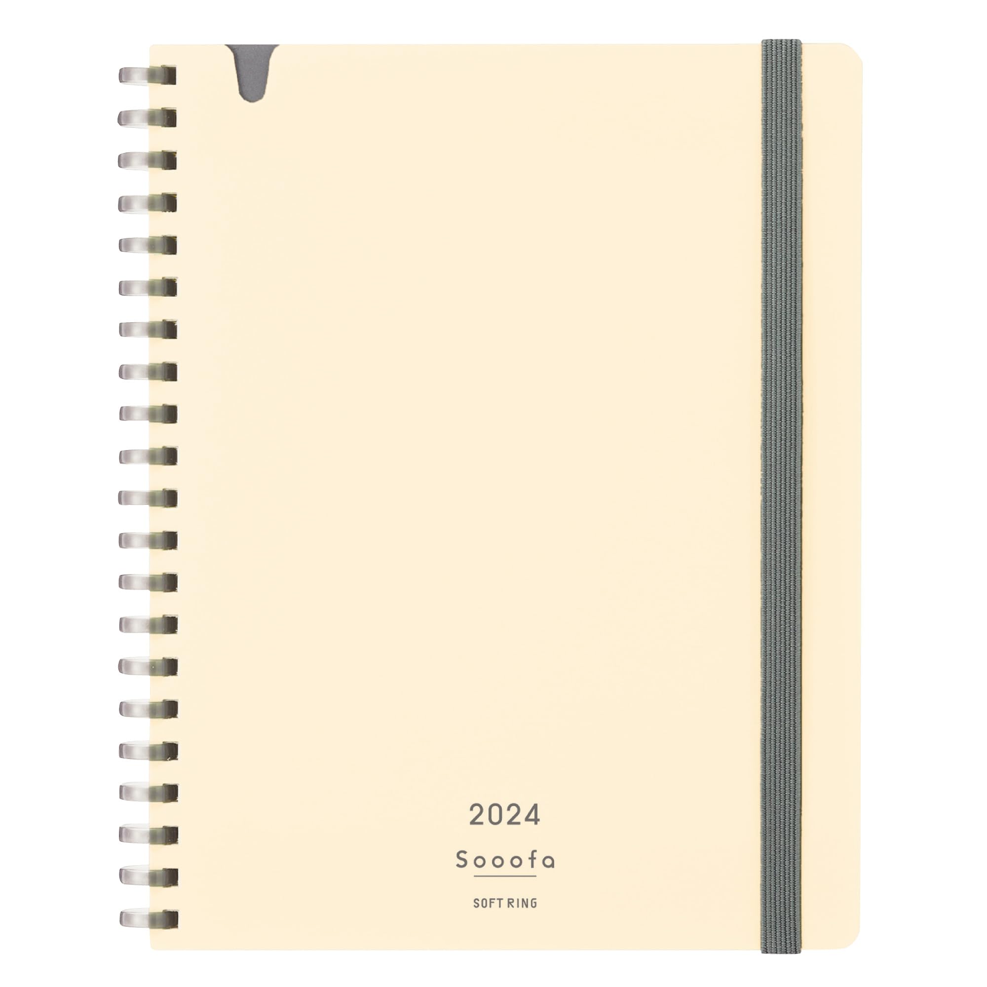 KOKUYO Sooofa Diary Notebook 2024 B6 Deformation Soft Ring Monthly Block Ivory Ni-SSMNLS-B6-24 Starting in December 2023
KOKUYO Sooofa Diary Notebook 2024 B6 Deformation Soft Ring Monthly Block Ivory Ni-SSMNLS-B6-24 Starting in December 2023