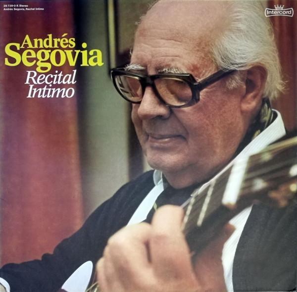 LP Record ANDRÉS SEGOVIA - Recital Intimo 297390K Intercord 1975 Germany Classical Used
LP Record ANDRÉS SEGOVIA - Recital Intimo 297390K Intercord 1975 Germany Classical Used